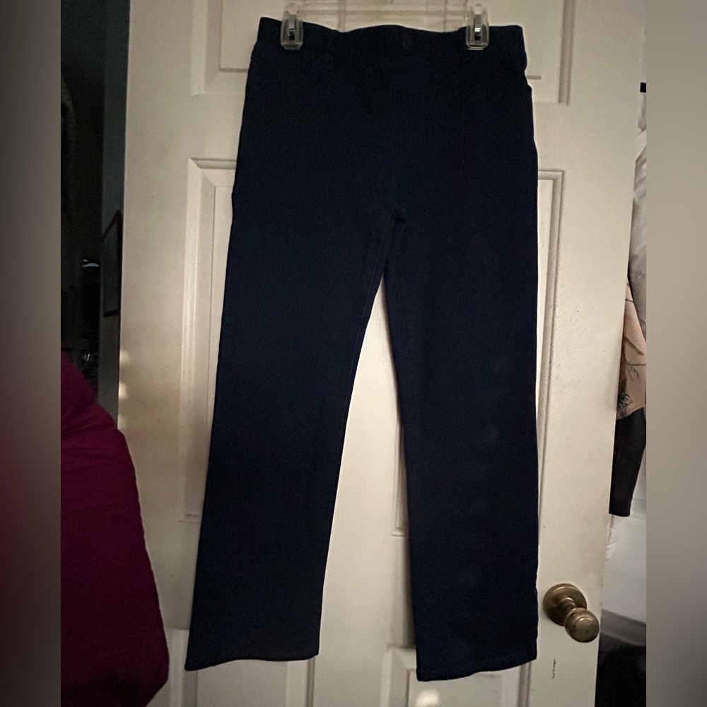 * Betabrand NWOT Dark Stretch Jeans Pants SZ Large Petite *